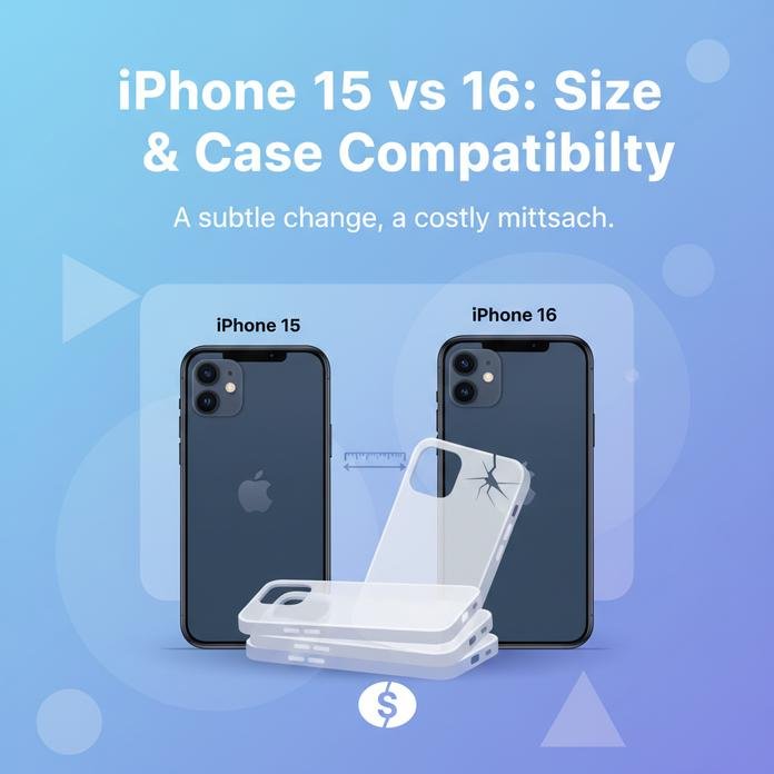 Is iPhone 15 and 16 the Same Size? Dimensions, Weight & Case Compatibility Compared
