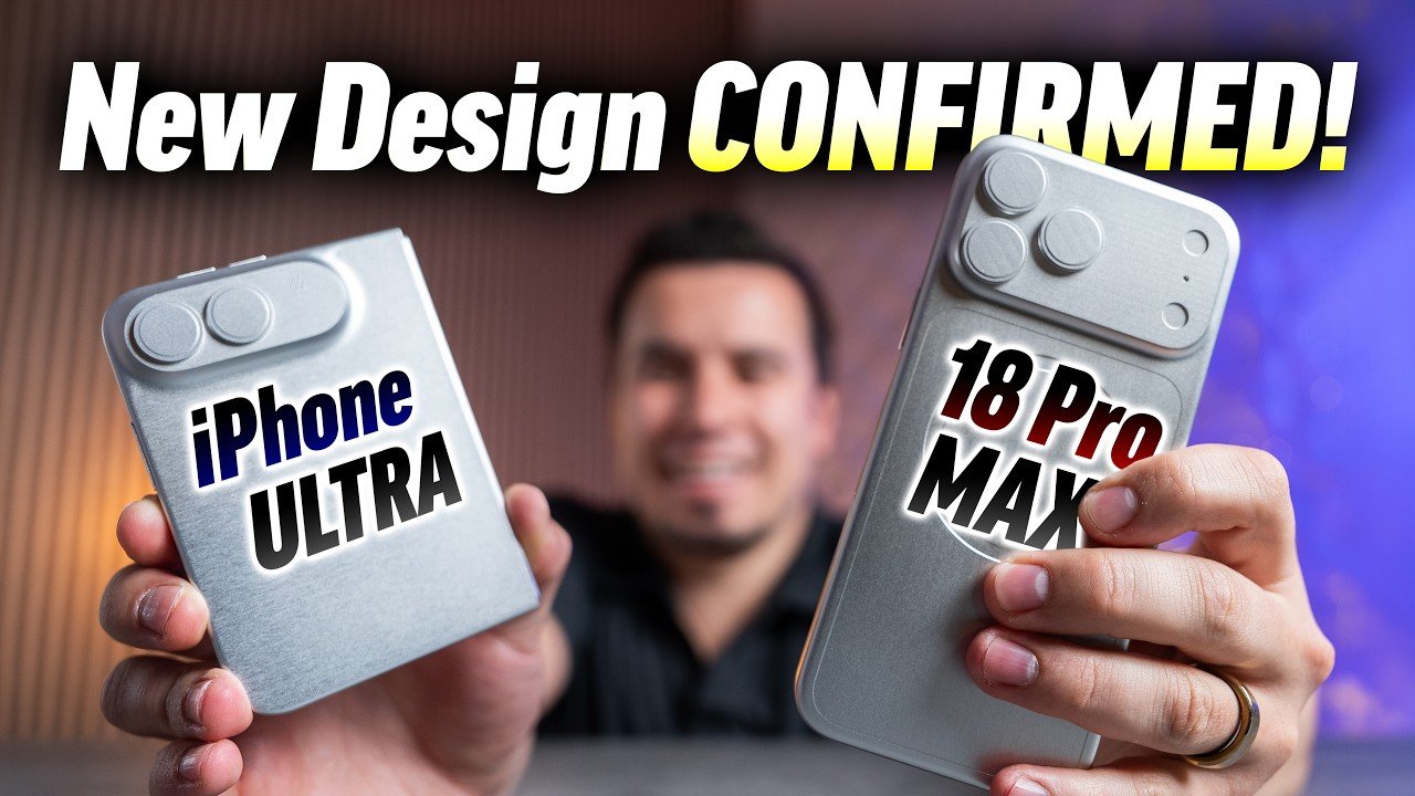 Apple iPhone Ultra foldable dummy model video offers an early look at size, thickness, and rumored display details