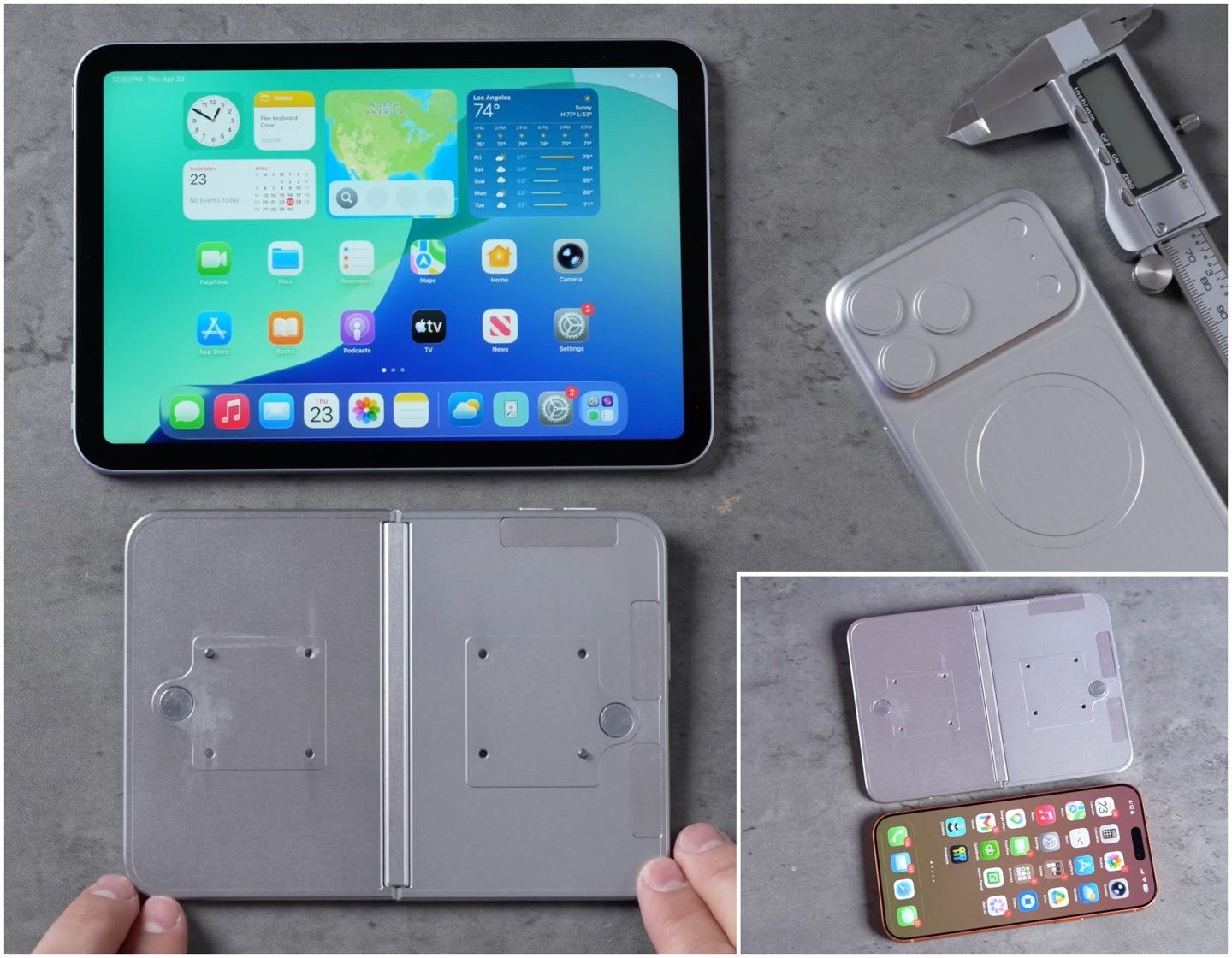 Apple iPhone Ultra foldable dummy model video offers an early look at size, thickness, and rumored display details