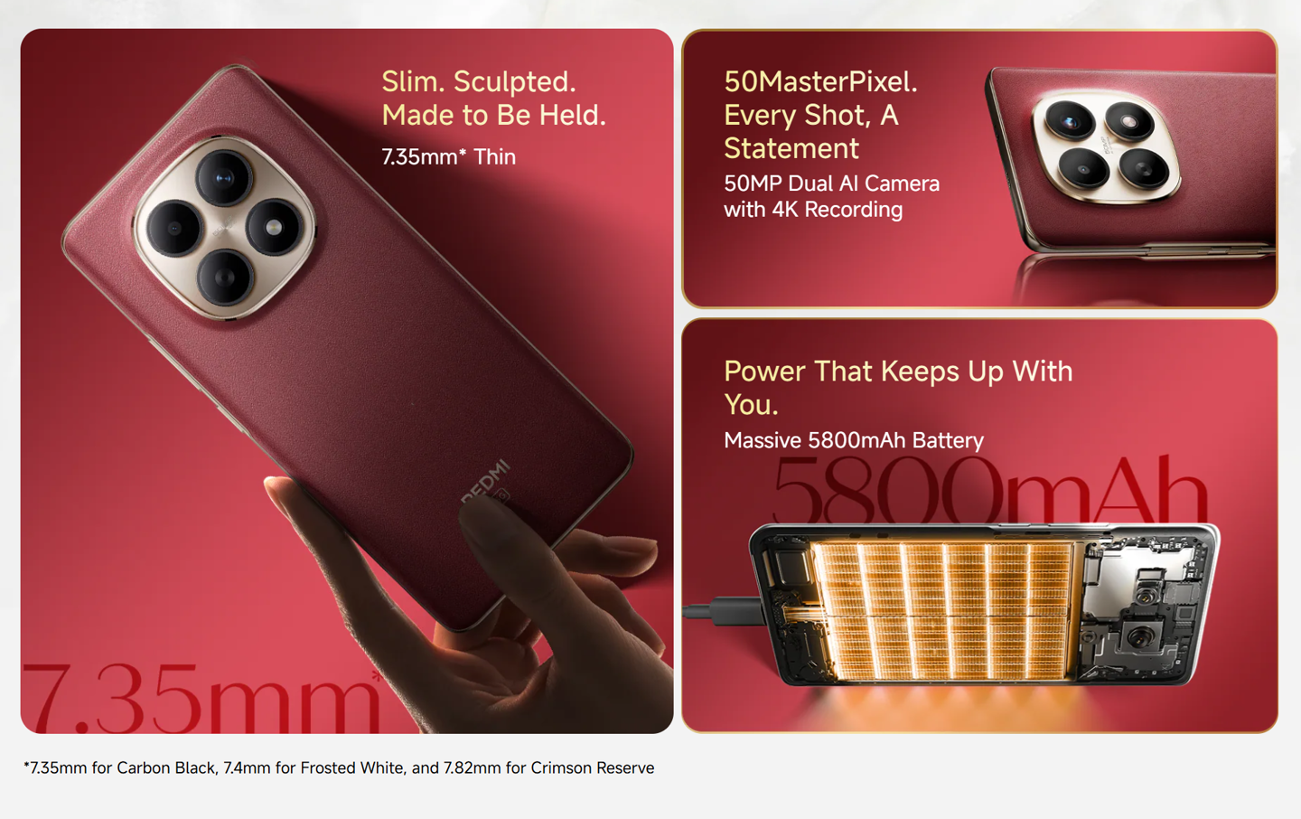 REDMI Note 15 5G Special Edition launches globally with a leather-textured back and a 50MP camera