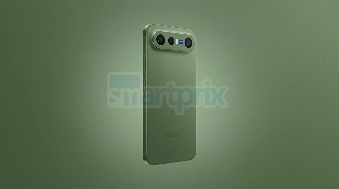 Leaked vivo X300 FE render points to a green finish, Snapdragon 8 Gen 5 chip, 6500mAh battery, and 50MP main camera