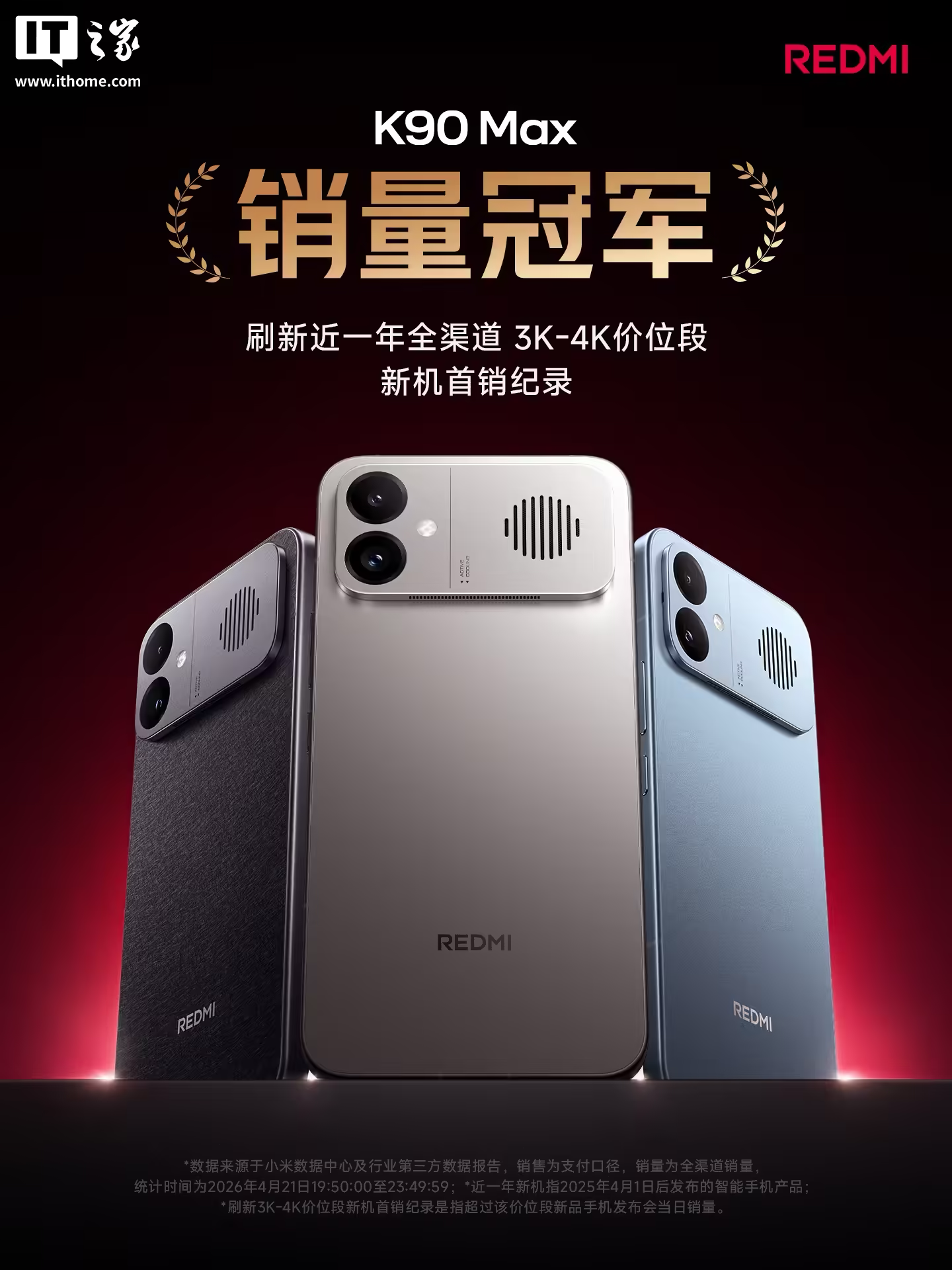 Xiaomi Extends an Extra 200 Yuan Discount for the 12GB REDMI K90 Max Through May 5