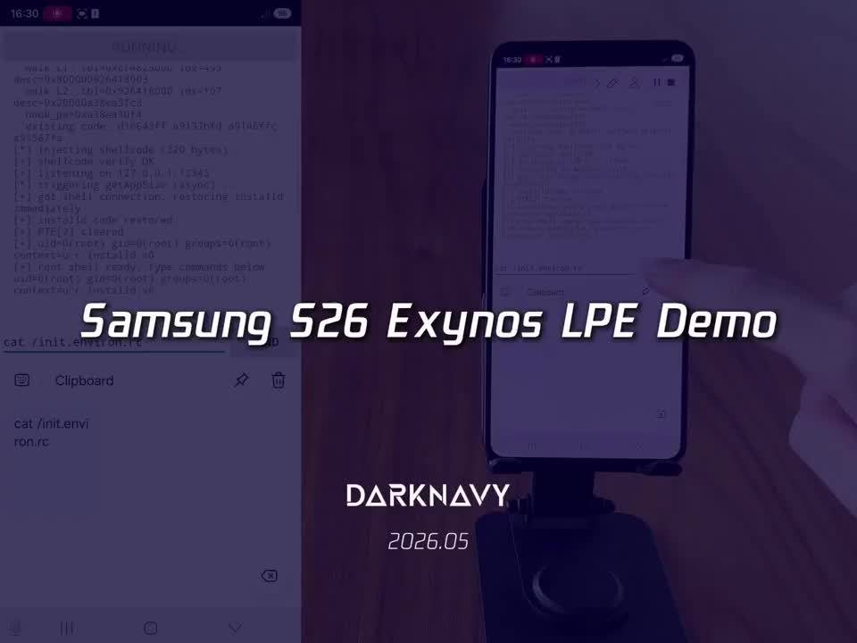 Exynos Galaxy S26 and S26+ Root Demo Shows Magisk Running on Samsung’s New Phones image 2
