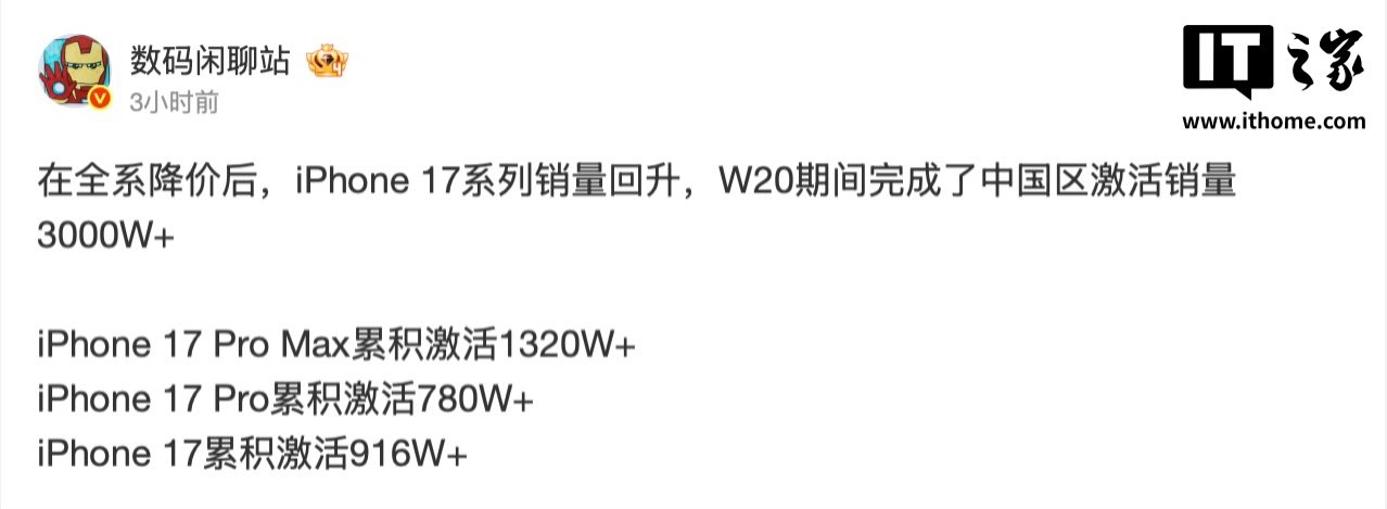 Apple iPhone 17 Activations in China Top 30 Million After Broad Price Cuts, According to New Claim