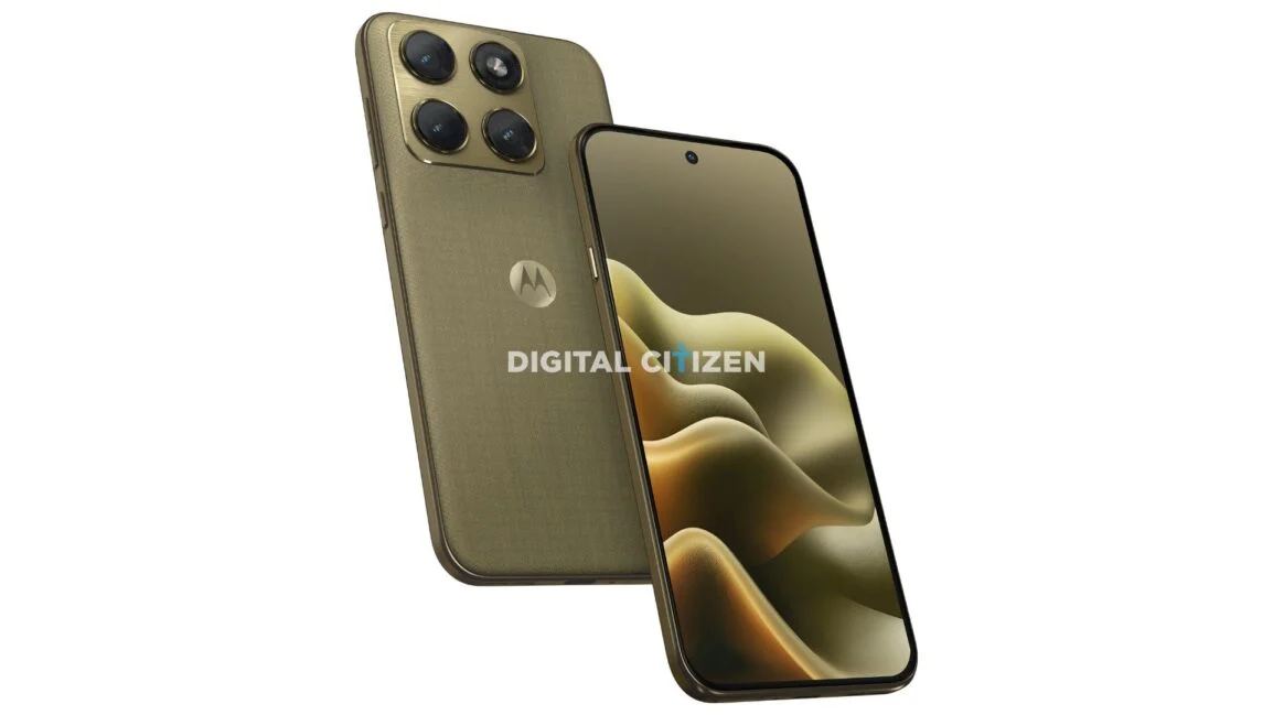 Motorola Moto Edge 2026 Render Leak Shows Flat Display and Warm Champagne Finish
