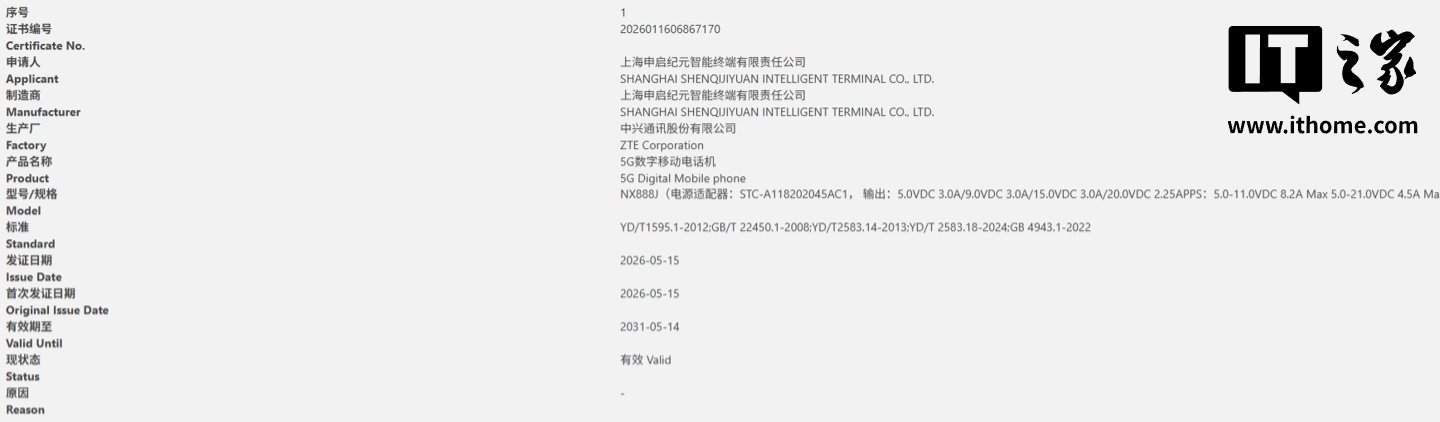 Nubia Phone With 90W Charging Clears 3C Certification as More ZTE Mobile Data Devices Also Appear