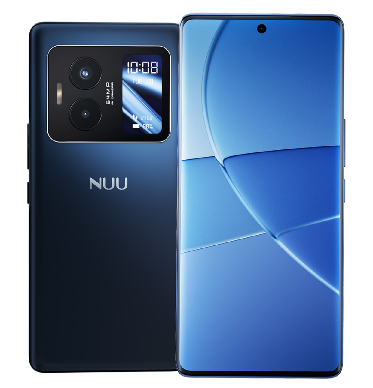 Nuu B40 5G Launches in the US With a Rear AMOLED Display and Dimensity 7025