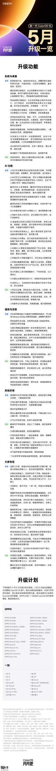 OPPO Begins ColorOS 16 Stable Rollout and Shares Its May Feature Upgrade Plan image 2