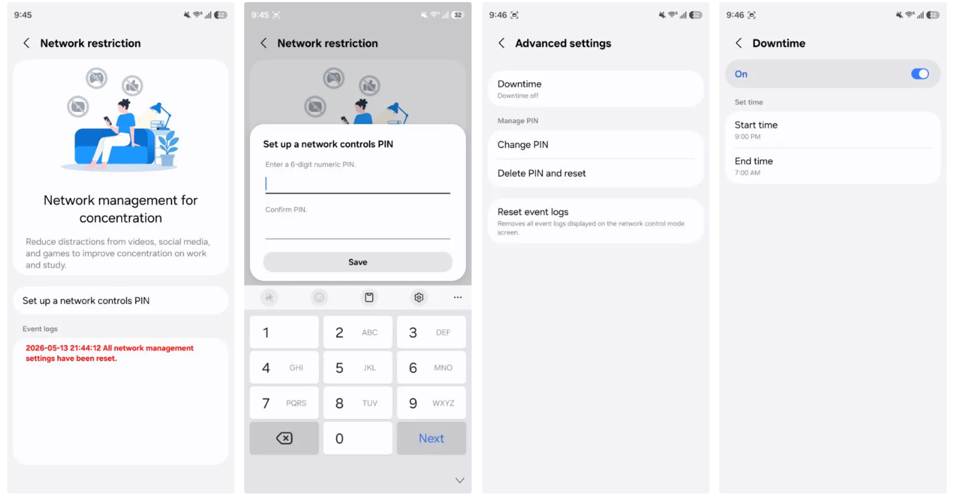 Samsung’s One UI 9 May Add a Focus Tool That Cuts Off Distracting Apps From the Internet image 2