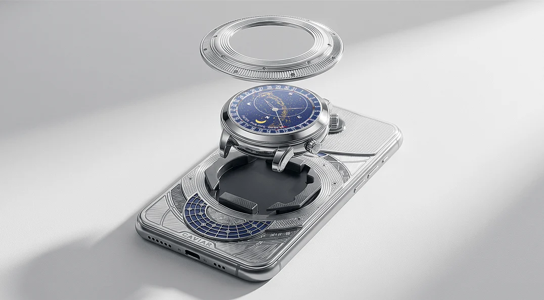 Caviar Masters of Time iPhone 17 Pro Max Puts a Mechanical Watch Vault on the Back