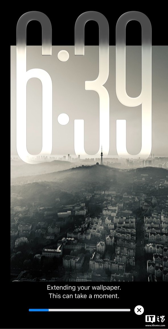 Expanded iPhone wallpaper result in iOS 27