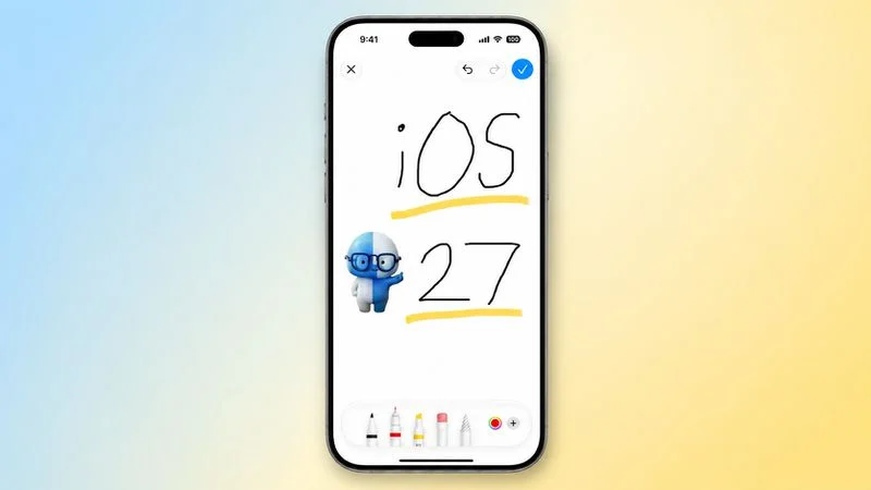 Apple Adds Drawing Tools to Messages in iOS 27 and macOS 27