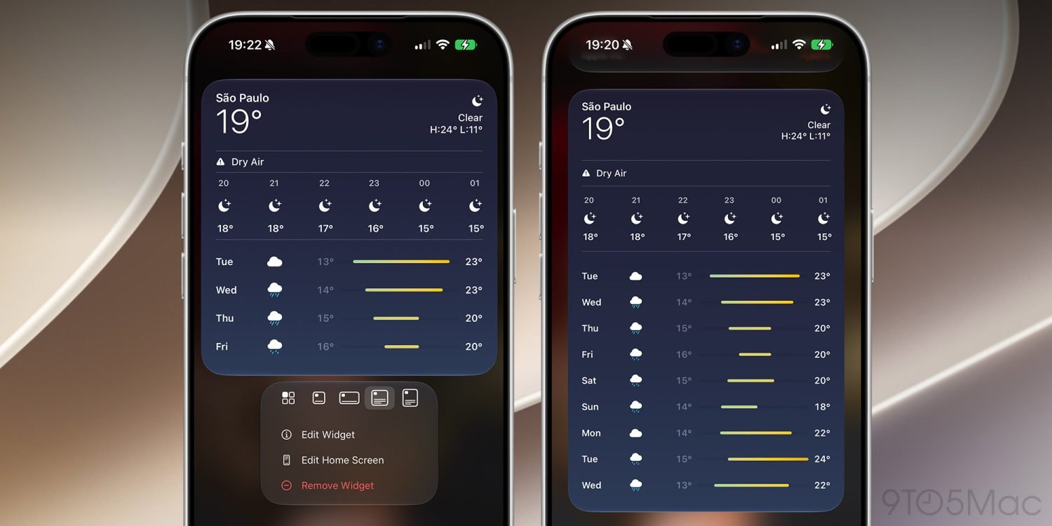 iOS 27 Adds a New 4×6 Extra-Large Widget Size for the iPhone Home Screen