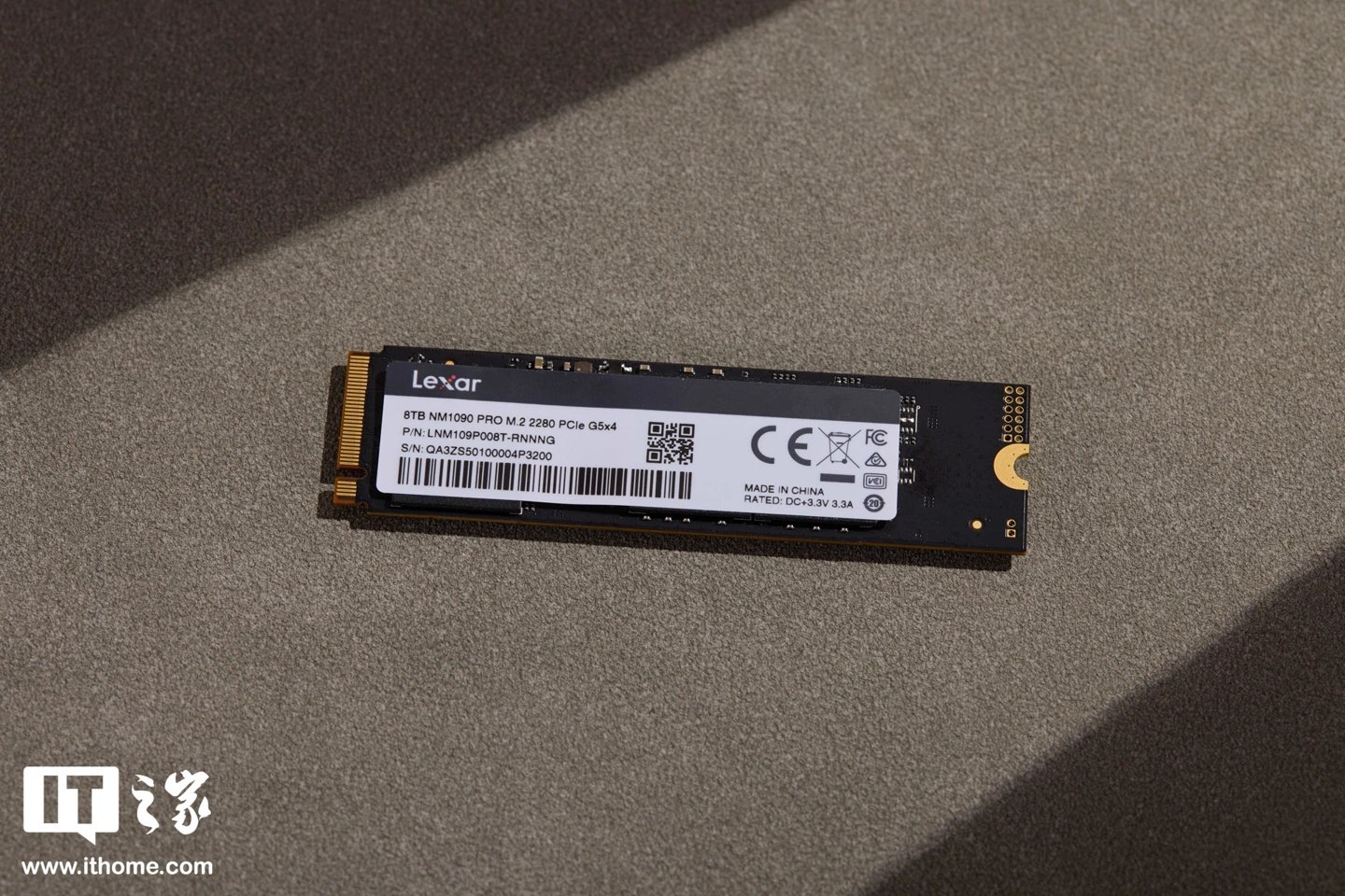 Lexar NM1090 PRO 8TB SSD Gallery Shows a Black-and-Gold PCIe 5.0 Drive Built for AI PCs image 3