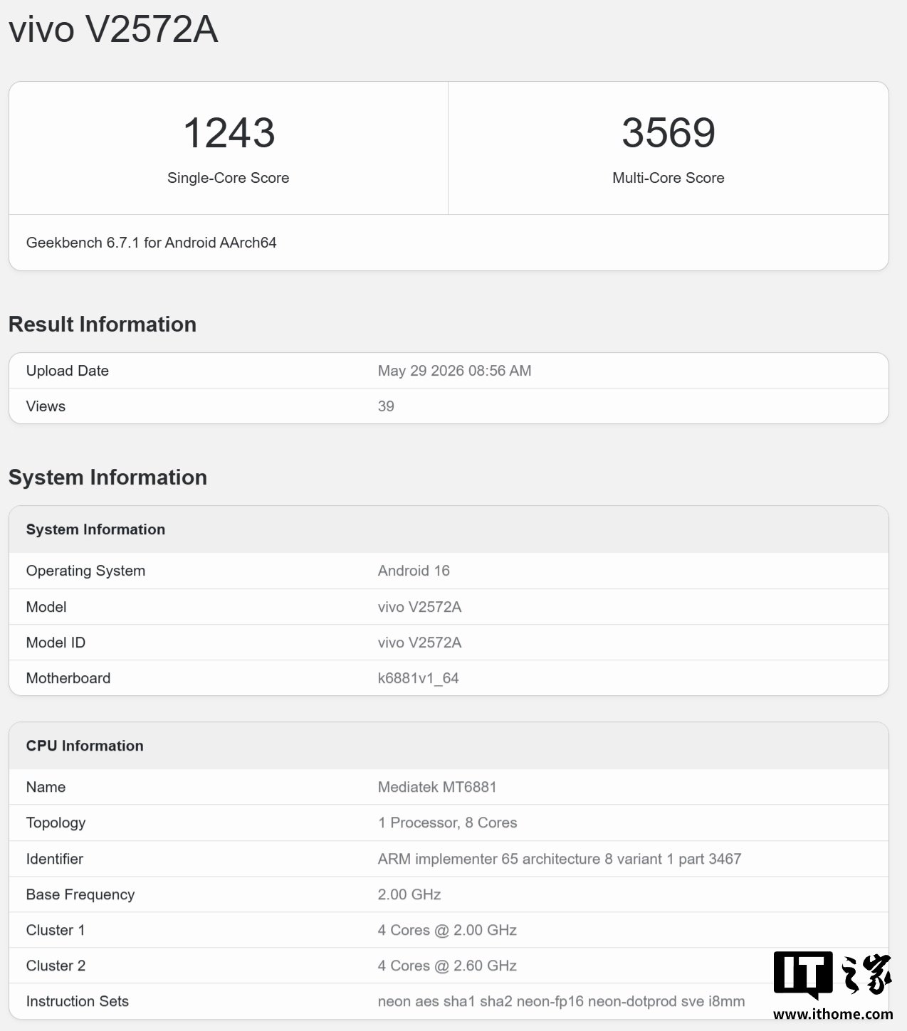 MediaTek Dimensity 7500 Chipset Spotted on Geekbench: Up to 24% CPU Performance Boost Confirmed