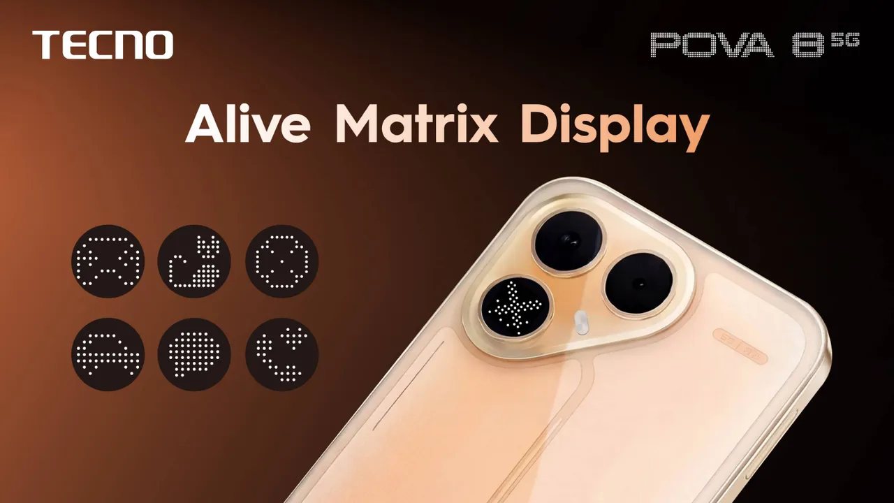 Tecno Pova 8 5G Launches With an 8000mAh Battery and 144Hz Display image 4