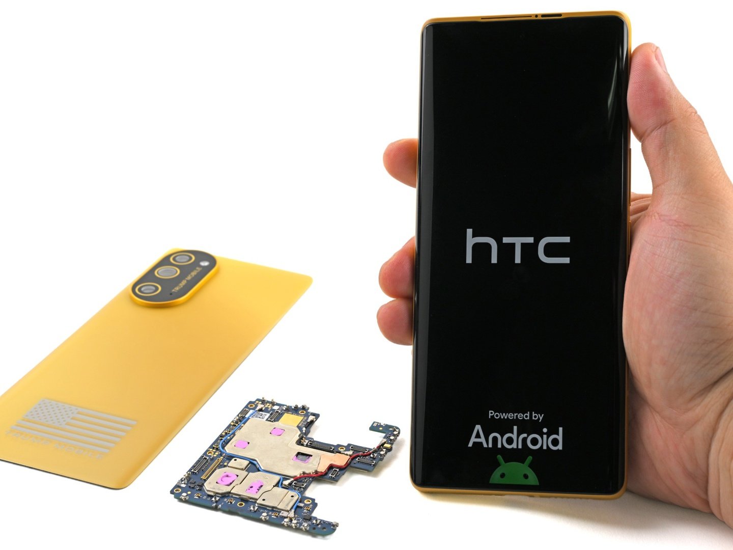 iFixit Teardown Finds Trump T1 Phone Is Essentially a Reworked HTC U24 Pro supporting image 4